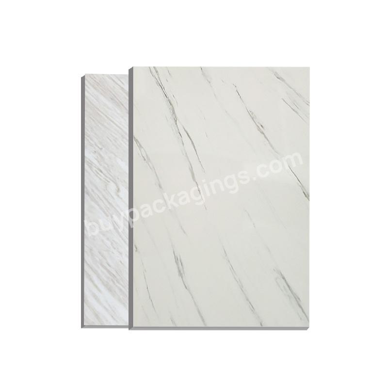 High Glossy Flexible Wall Decorative Board Uv Pvc Marble Sheet