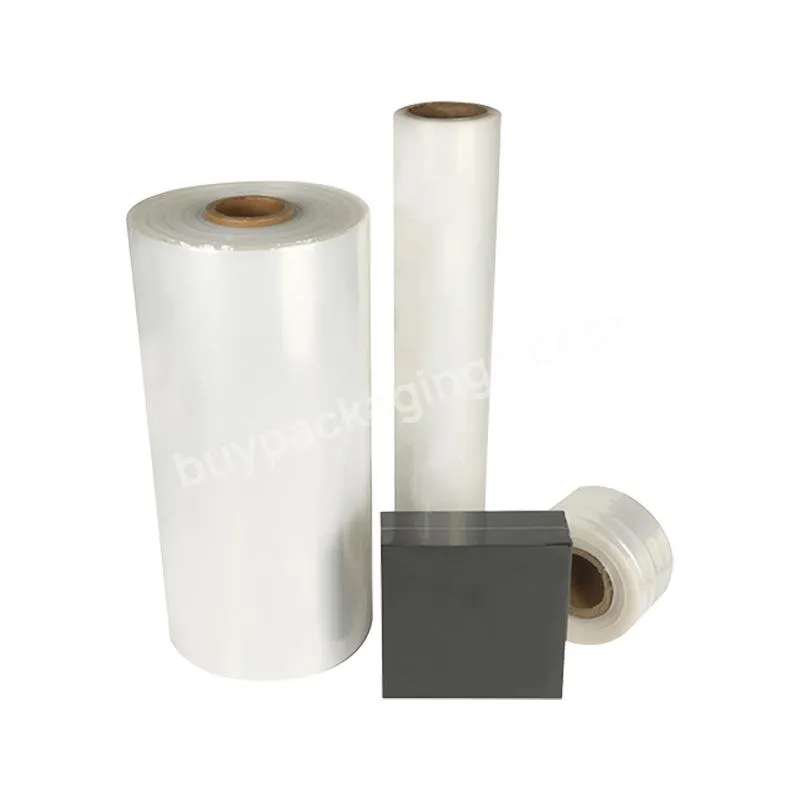 High Perforated Center Fold Transparent Plastic Printing Fruits Pof Heat Shrink Film Packing Bag Shrink Wrap Film