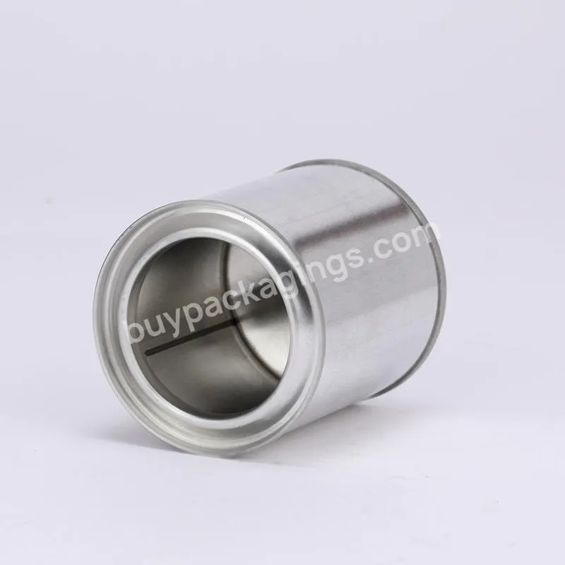 High Quality 0.1l Round Metal Tin Can With Lever Lid For Paint Packaging Or Other