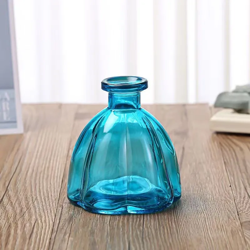 High Quality 300ml Colorful Clear Reed Diffuse Perfume Bottle Aroma Glass Bottle