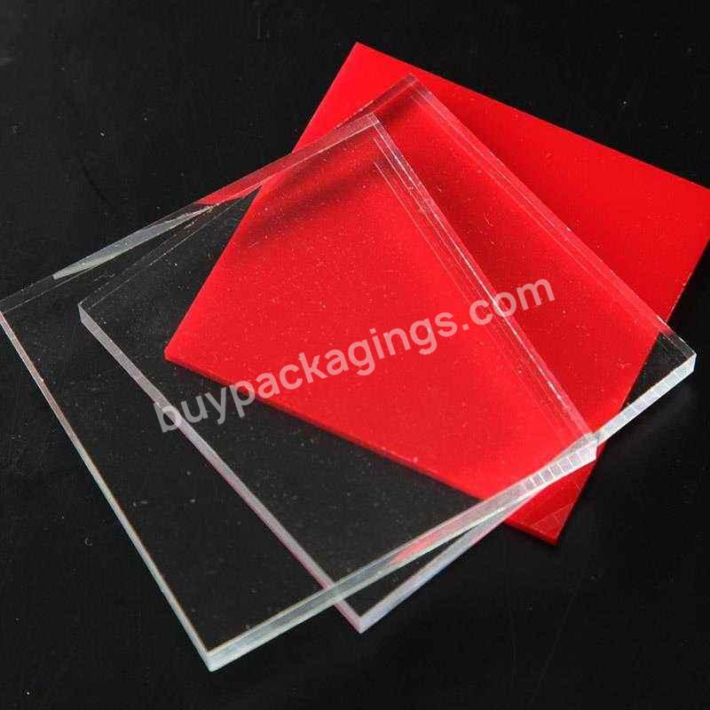 High Quality Acrylic Sheet And Ps Sheet With Clear Colors