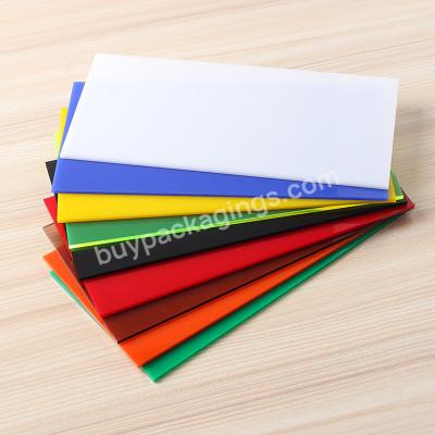 High Quality Acrylic Sheet And Ps Sheet With Clear Colors