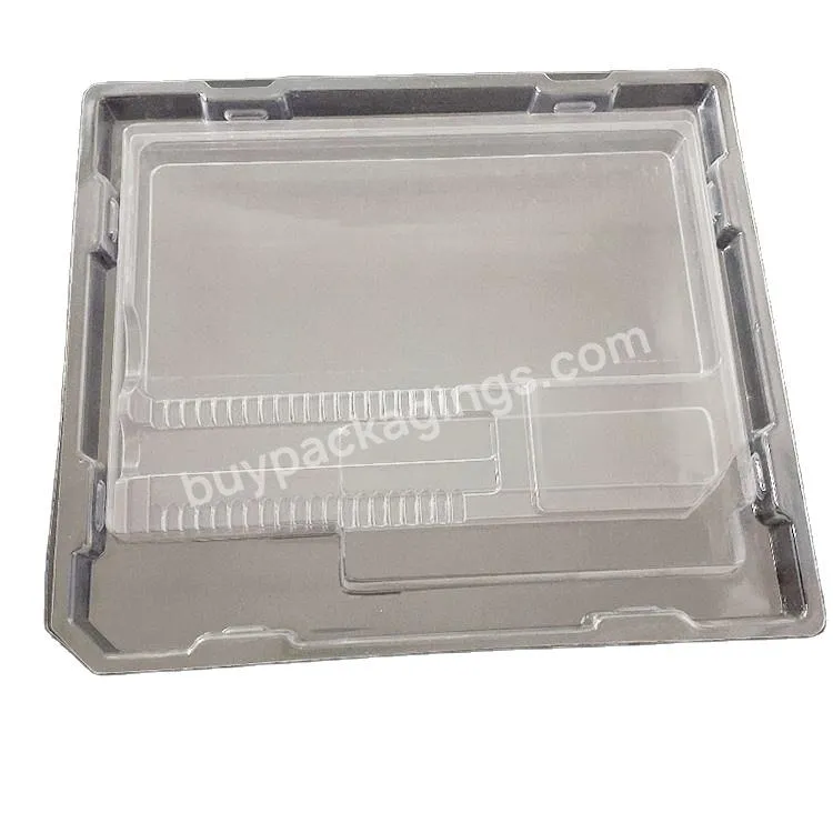 High Quality Cosmetic Package Clear Color Clear Pvc Plastic Box Round Clear Square Boxes 8 Cases Cosmetic Blister Clamshell