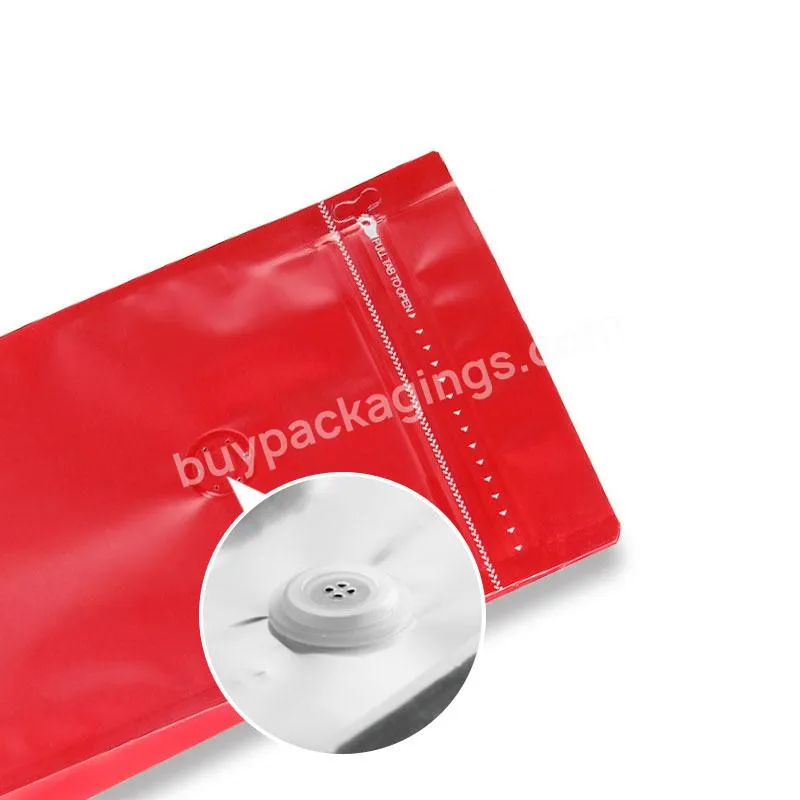 High Quality Custom Printed Stand Up Plastic Coffee Packaging Foil Bags