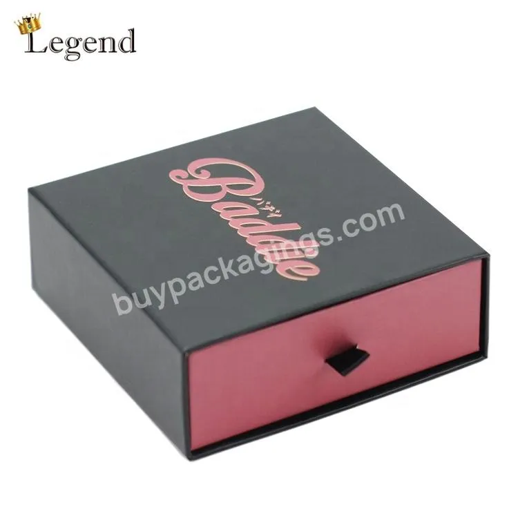 High Quality Custom Printing Luxury Small Perfume Glass Bottle Packaging Gift Box Drawer
