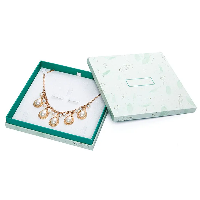 High quality customized logo luxury jewelry box manufacturers china