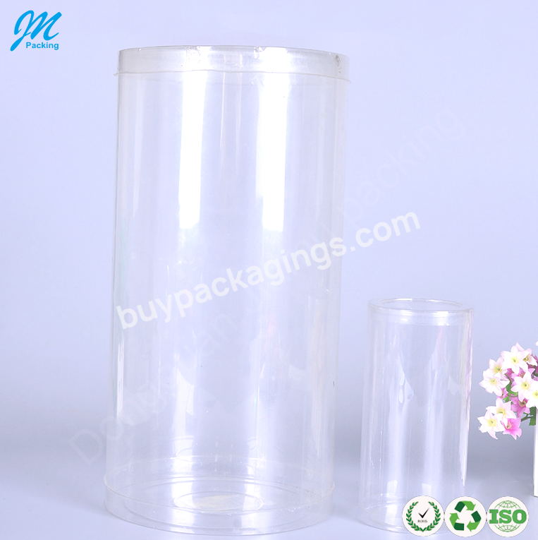 High Quality Disposable Plastic Tube With Lid For Apple Packaging