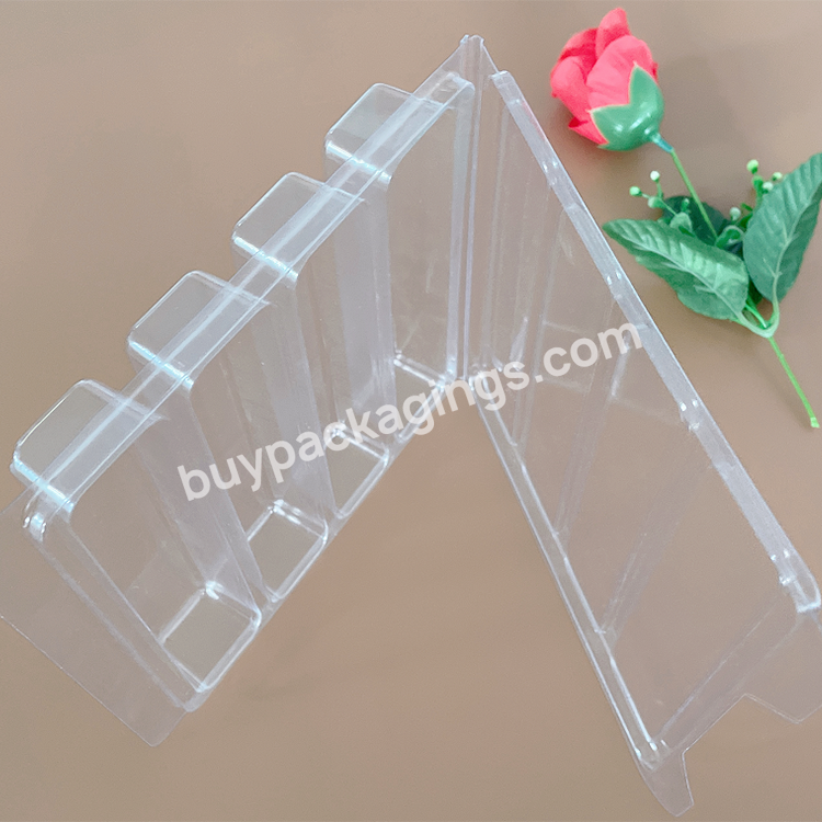 High Quality Fish Bait Package Clear Color Folded Transparent Blister Folding Gift Box Plastic Boxes Clamshell Packaging