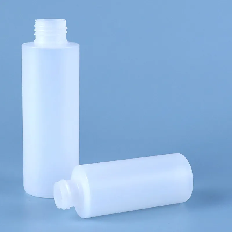 High Quality Food-grade PE Materials Extruded  Round  Shape Point-nose Design Sub-bottles Plastic Bottle