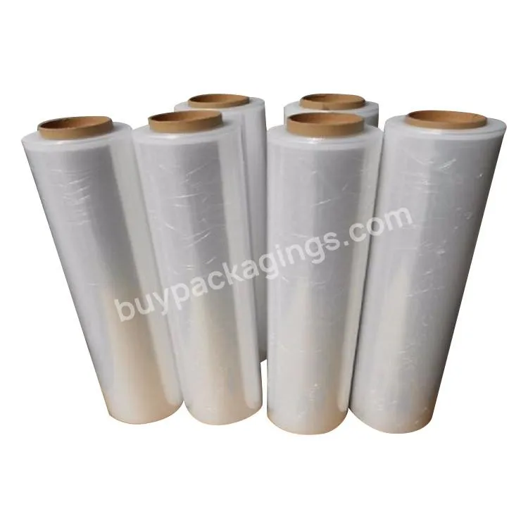 High Quality Malaysia Jumbo Roll Dispenser Transparent Pe Packing Stretch Plastic Film Wrapper