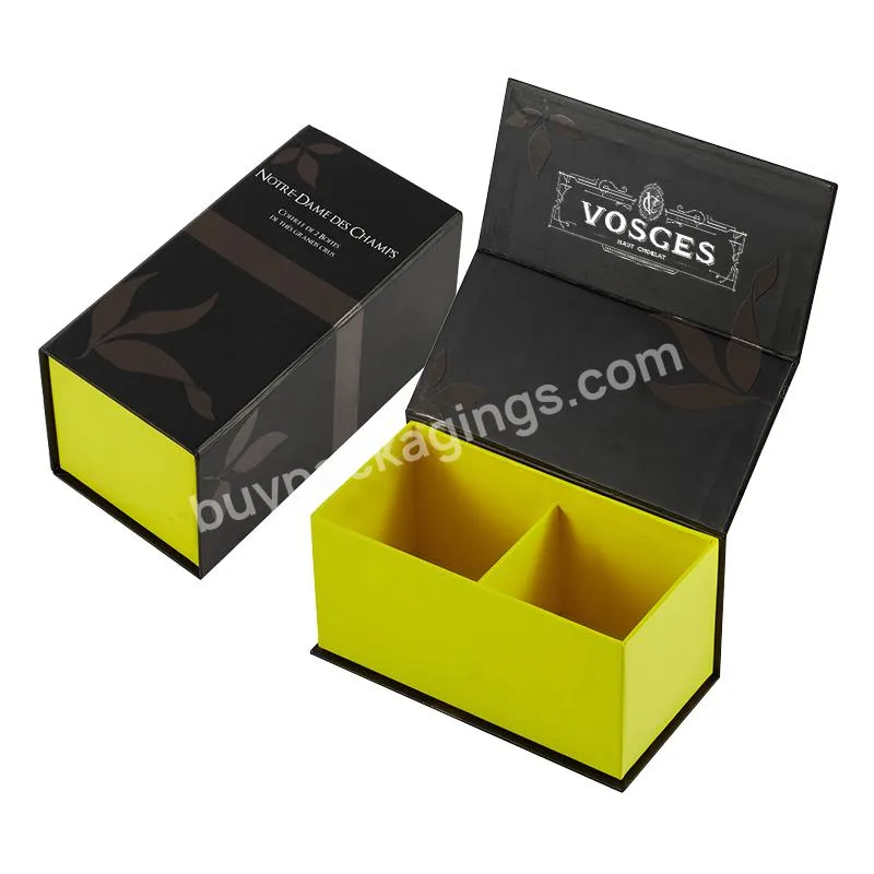 High Quality Paper Packaging Magnetic Lid Gift Foldable Box With Magnets