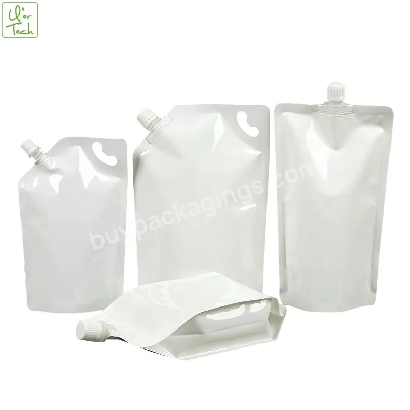 High Quality Pe/nylon/pet Custom Liquid Soap Spout Pouches Plastic Bag For Laundry Detergent Soap Powder Packaging