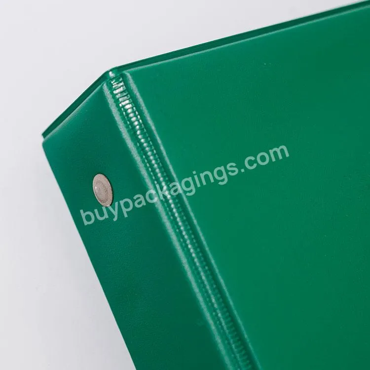 High Quality Presentation Folder A5 Leather Planner Binder Loose Leaf Binder Notebook