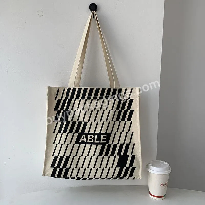 High Quality Reusable Canvas Shopping Bags Custom Canvas Tote Bags