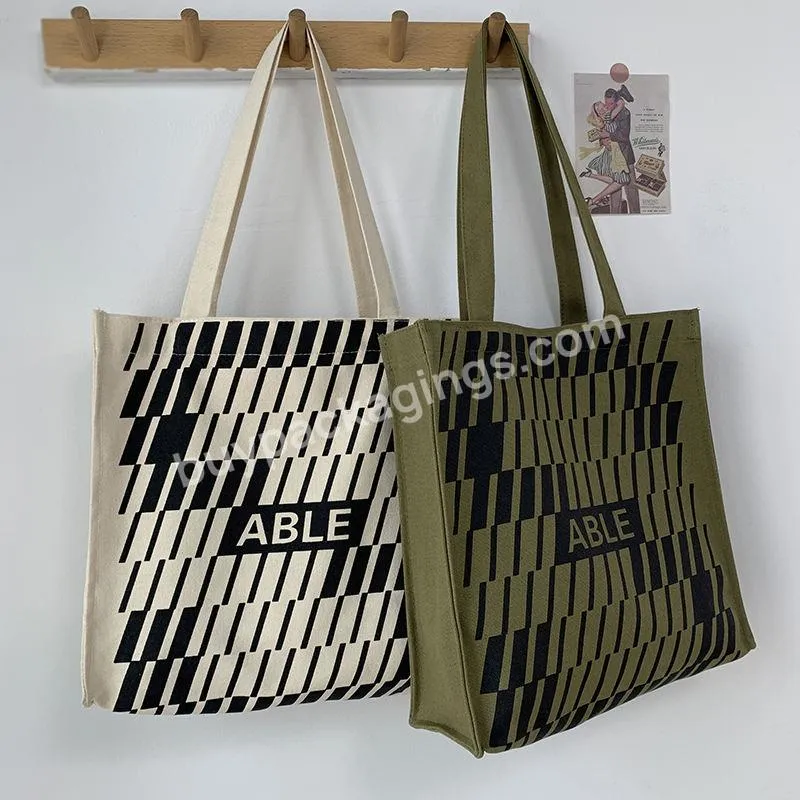 High Quality Reusable Canvas Shopping Bags Custom Canvas Tote Bags