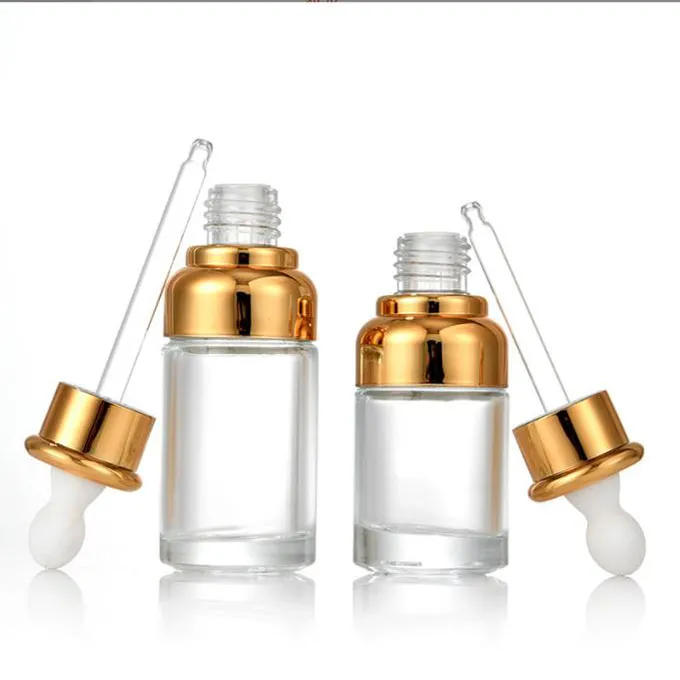 High Quality Vacuum Glass Material 20ml 30ml 50ml Essential Oil Emulsion Bottles Cosmetic Separate Bottle