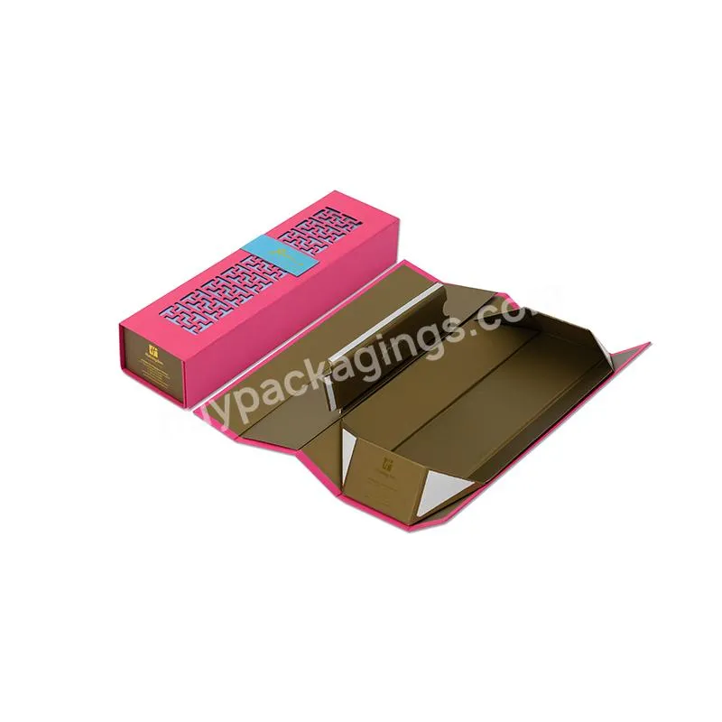 High Quality Wholesale Foldable Magnetic Rigid Box Packaging With Custom Logo