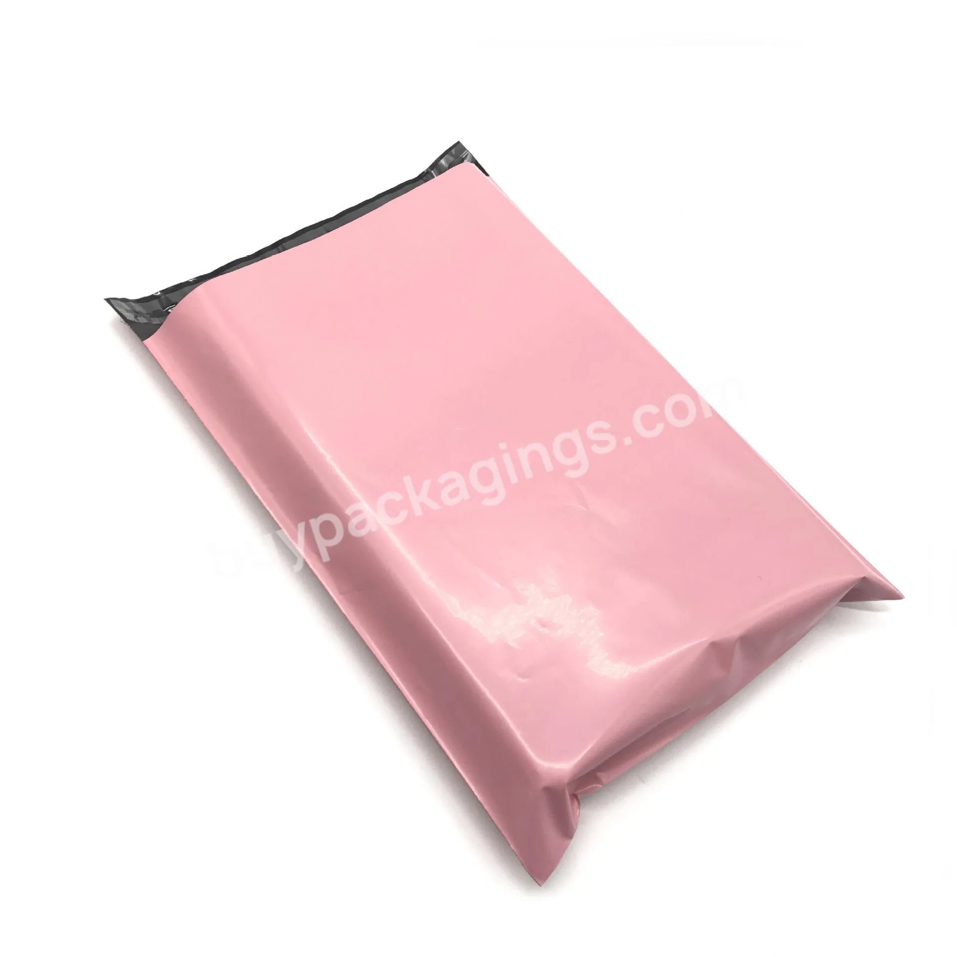 High Quantity Custom Logo Printing Eco-friendly Biodegradable Poly Express Parcel Mailer Shipping Bags For Clothing