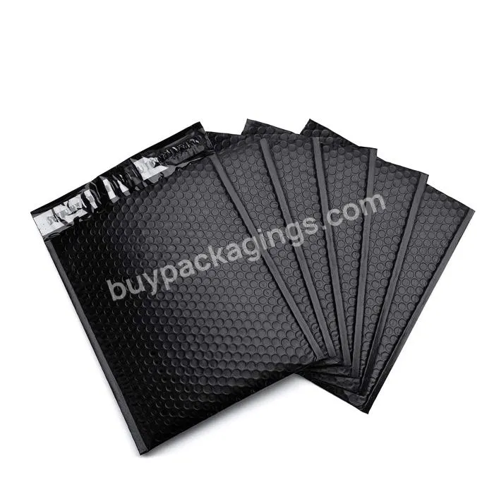 Holographic Black Bubble Mailers Custom Padded Printed Cheap Poly Envelope Mailing Bags