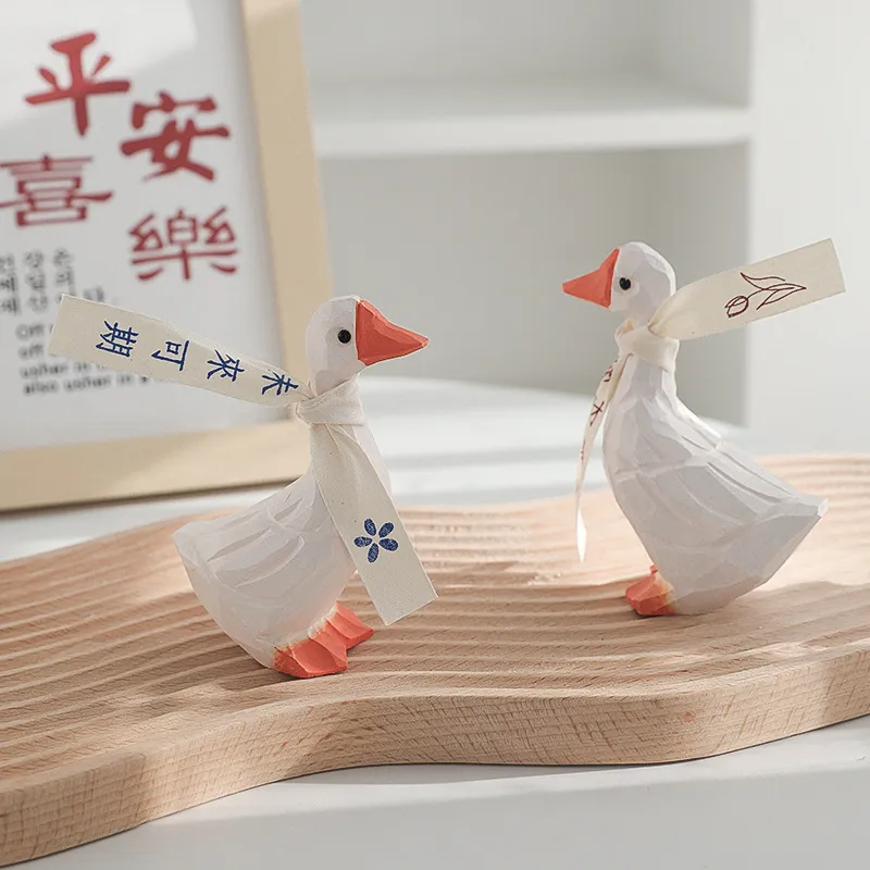 Home Decoration Cute White Goose Fridge Magnets Resin Animal Fridge Magnet buy Online