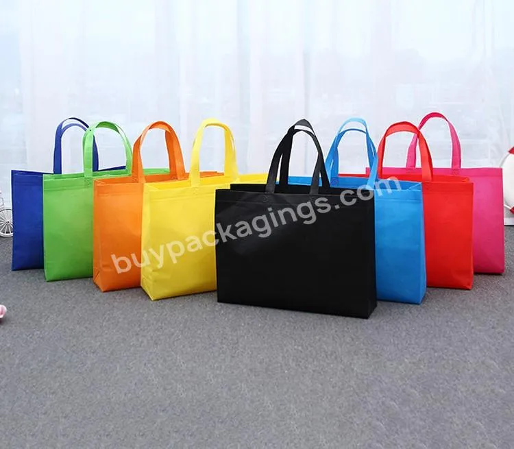 Hot Foldable Shopping Bag Reusable Storage Handbag Unisex Grocery Tote Non-woven Shoulder Bag Cloth Bags Travel Hand Pouch - Buy Promotional Pp Non Woven Tnt Bags,Non Woven W Cut Bags For Shopping In Supermarket,Non-woven Vest Carrier Shopping Bag.