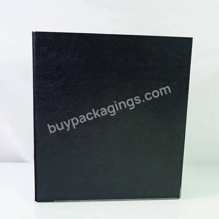 Hot Sale 1.5 Inch 3 Ring Binder Recipe Printing Custom Cardboard Notebook Binder