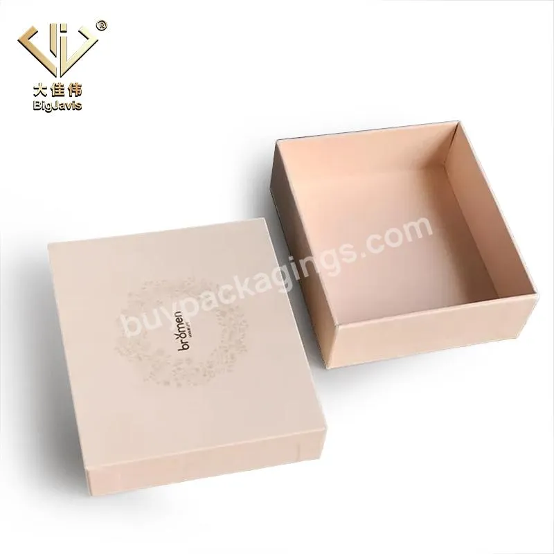 Hot Sale Custom Logo Nice Lid And Base Style With Cosmetic Gift Paper Box