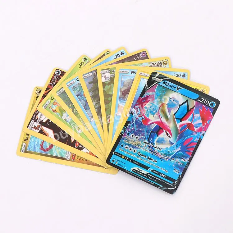 Hot Sale English French Spanish Poke Mon Booster Card Box 360 Pcs/box Pokemoned Trading Card Playing Crate Poke Mon Card - Buy Booster Card,Play Card,Anime Card.