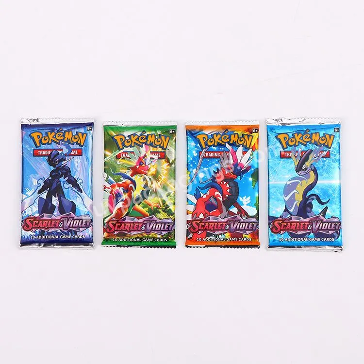 Hot Sale English French Spanish Poke Mon Booster Card Box 360 Pcs/box Pokemoned Trading Card Playing Crate Poke Mon Card - Buy Booster Card,Play Card,Anime Card.