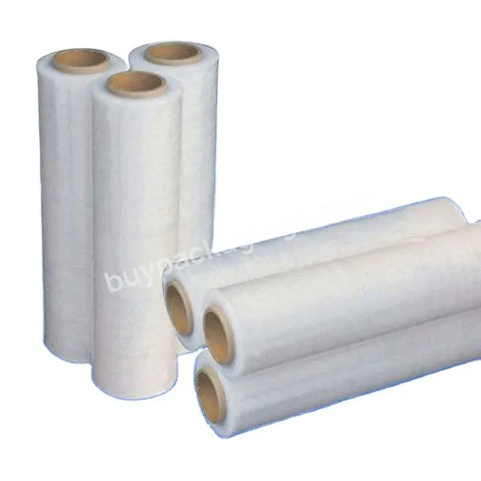 Hot Sale Good Price Industrial Pe Lldpe Strech Film Roll Wrapping Strech Film For Packing
