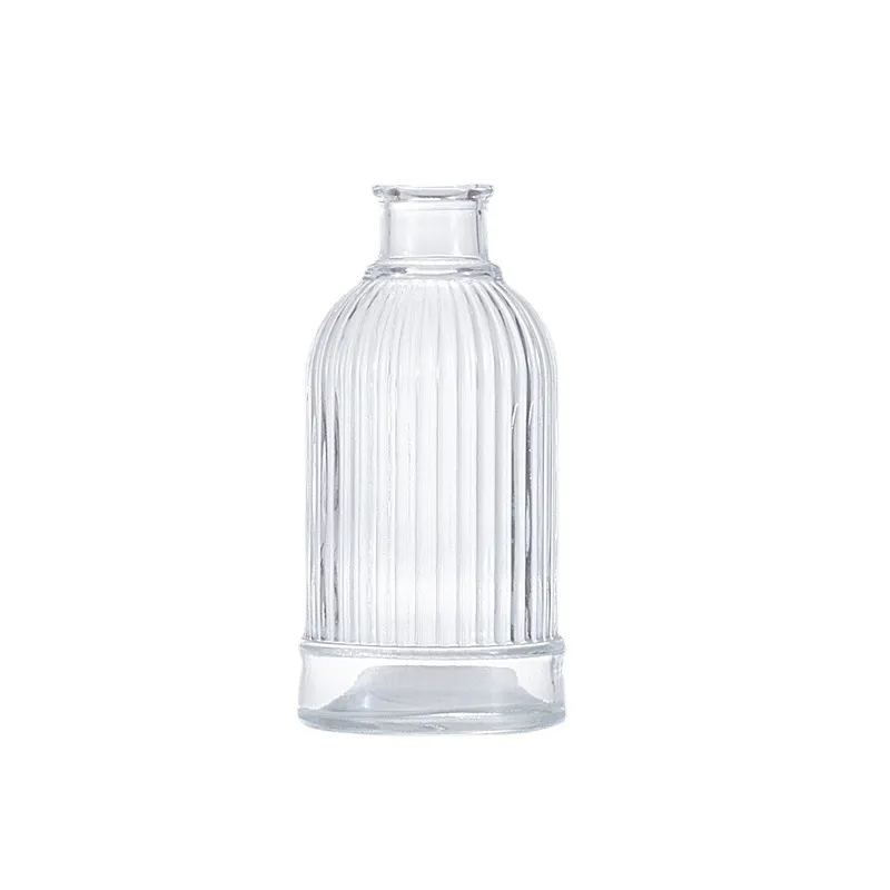 Hot Sale  Household Indoor Bathrooms Decoration Deodorized Smell Transparent Aromatherapy Glass Bottles