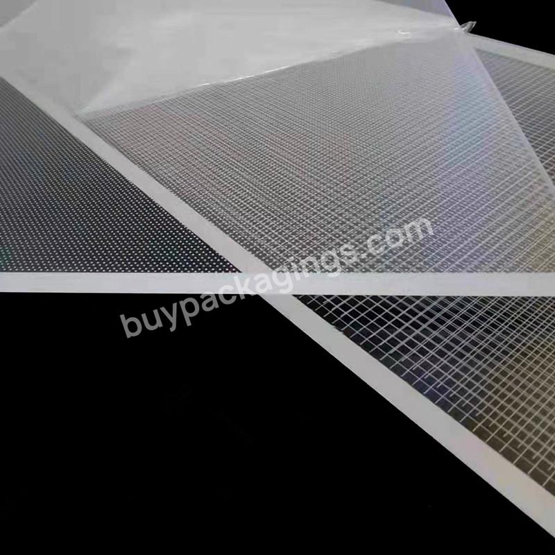 Hot Sale Pmma Laser Dot Led Light Guide Plate High Transparency Acrylic Sheet For Lgp