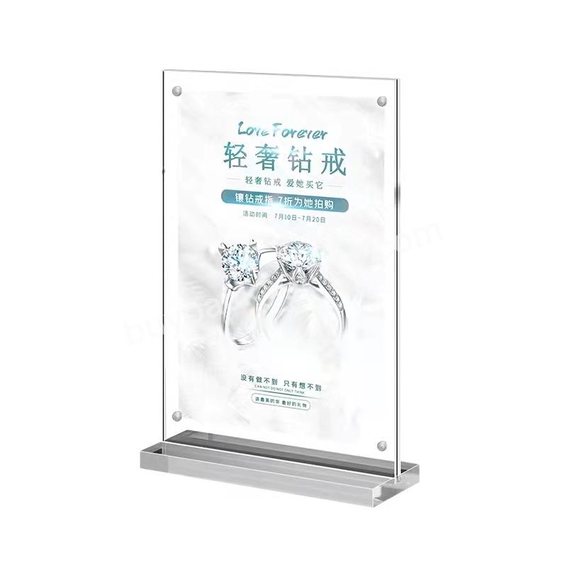 Hot Sale T-shaped Acrylic Sign Holder Clear A4 A5 Table Card Display Menu Stand - Buy Custom Clear A5 Acrylic Sign Holder Menu Holder Acrylic Flyer Stand,T Shape Type A4 Acrylic Sign Table Menu Magnetic Sign Stand Display Holder Acrylic Clear Sign Fr