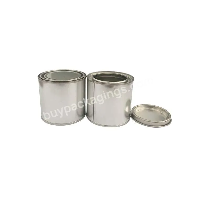 Hot Sell 0.25l Metal Paint Tin Can With Lever Lid For Paint Packaging