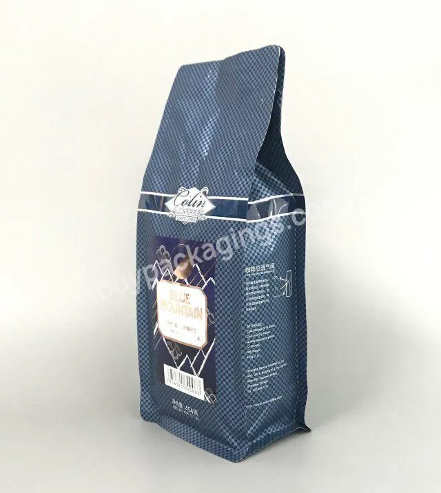 Hot Selling Aluminum Foil 250 Grams And 500 Grams Packaging Coffee Bag
