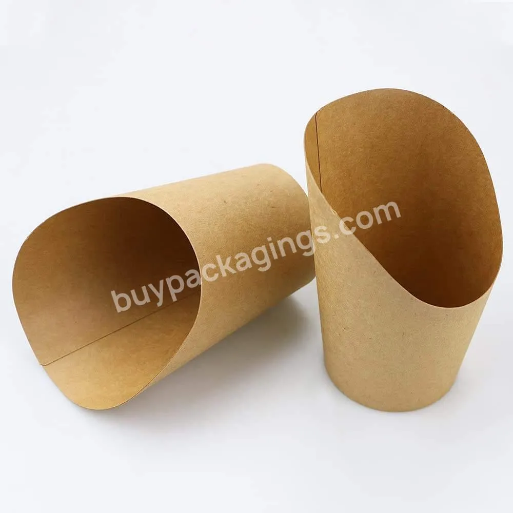 Hot Selling Customization Paper Chip And Sauce Cup Disposable French Fries Paper Cup - Buy Paper Chip And Sauce Cup,French Fries Cup Holder,French Fry Cups.