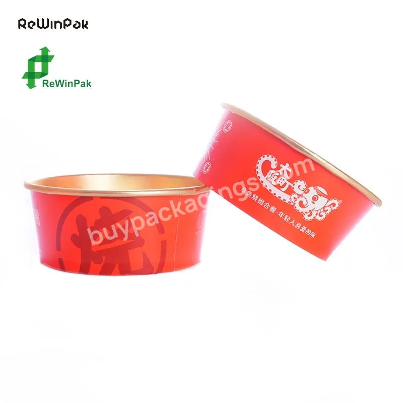 Hot Selling Disposable Paper Bowl For Get-lean Diet High Quality Paper Bowl For Light Food Paper Salad Bowl