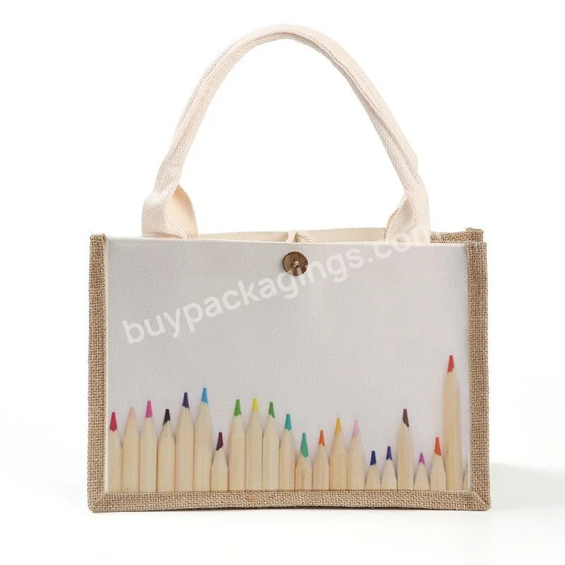 Hot Selling Product Drawstring Friendly Small Jute Gift Bag Custom New Bag