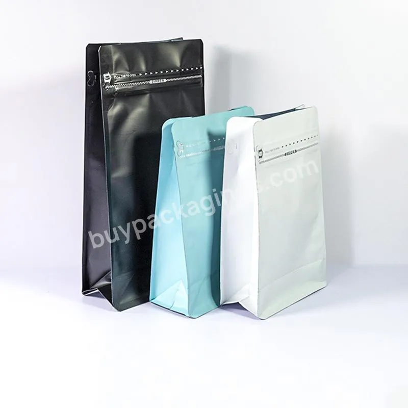 In Stock Half A Pound 250g 250 Gram Resealable Ziplock Wholesale One Way Valve Pouch Packaging Bean Coffee Bags