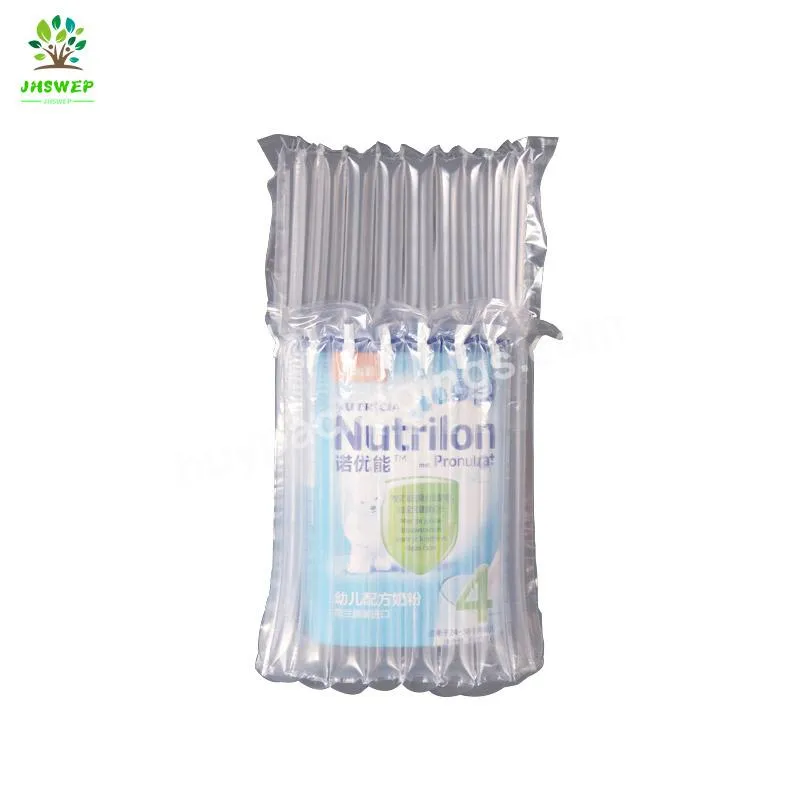 Inflatable Air Column Bag Air Bubble Package Bags For Milk Powder Can