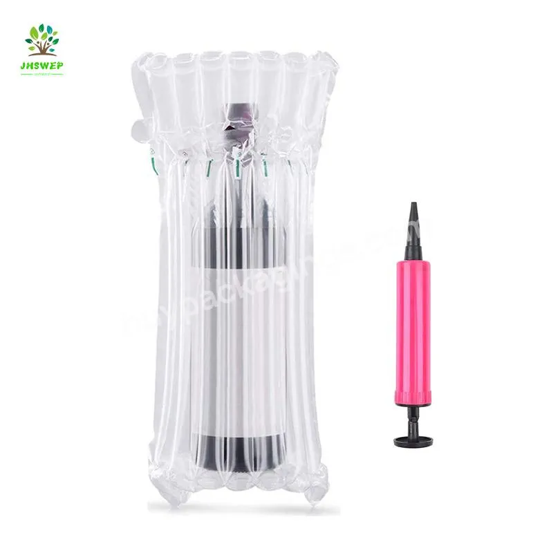 Inflatable Air Column Rolls For Wine Bottle Bubble Cushion Wrap Packaging Bags