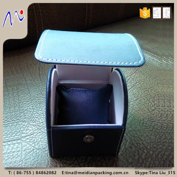 Irregular Single Leather Watch Box