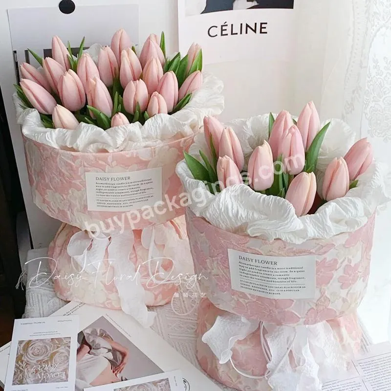 Jaywood 2022 Ins Creative Packaging Flower Cloth Bouquet Packaging Material Floral Wrapping Paper