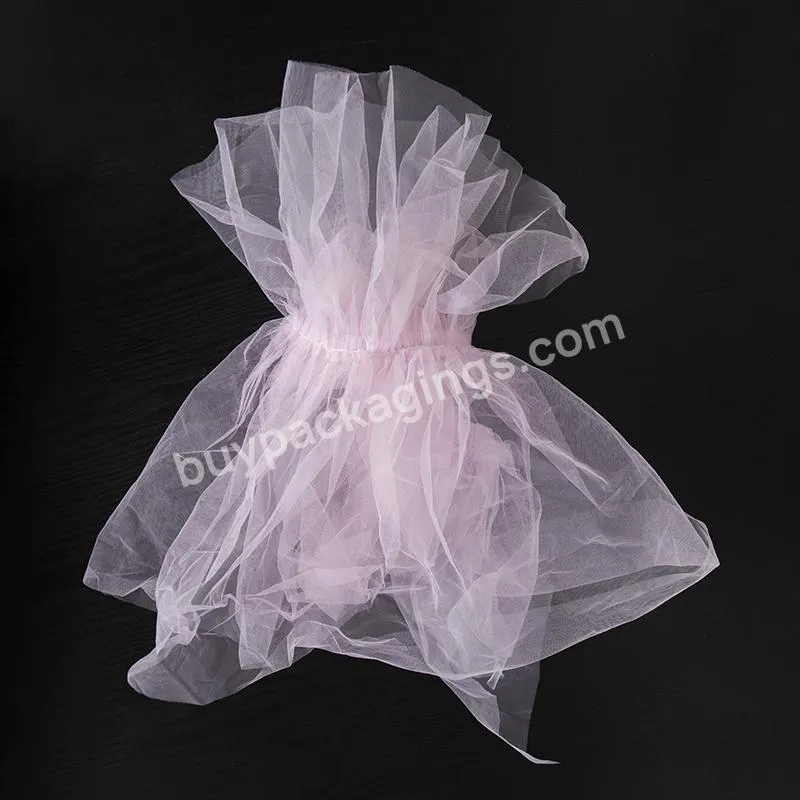 Jaywood Forest Wind Yarn Flower Packaging Gift Wrapping Polyester Yarn Mesh Bouquet Material Paper Mesh