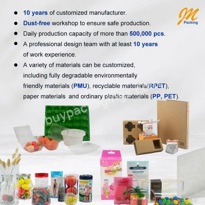 Jelly Ice Cream Box Yogurt Mousse Cup Jelly Pudding Panna Cotta Cake Baking Packaging Box