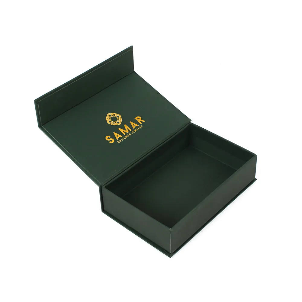 Jewelry Green Luxury Magnetic Jewelry Box Jewelry Packaging Gift Display Box Ring Bracelet Pendant Packaging