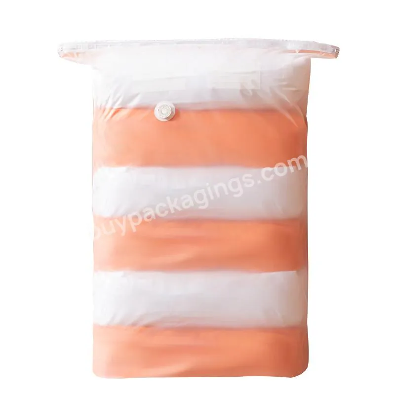 Jhsw Custom Travel Vacuum Compressed Storage Bag With Pump - Buy Zipper Bag,Biodegrad Zipper Bag,Frosted Zipper Bag.