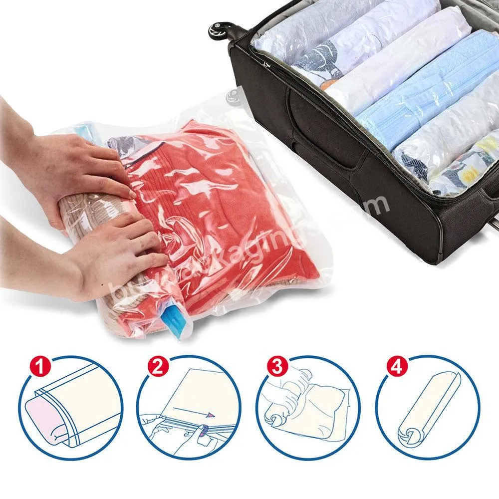 Jhsw Customized High Quality Vacuum Storage Bag For Clothes And Bedding