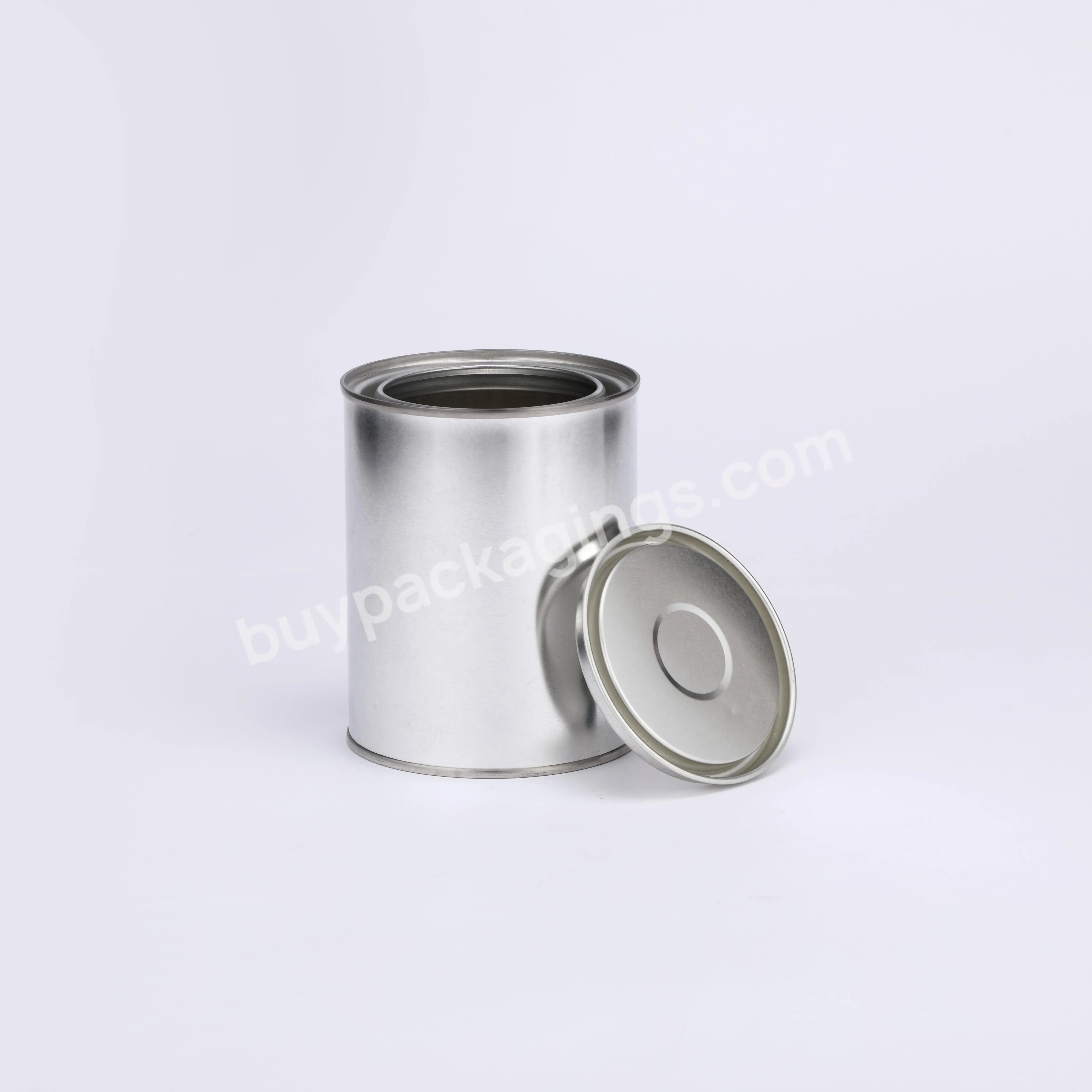 Jt 500ml Metal Tin Can With Lever Lid Personalized Tin Can For Candle Or Paint Packaging