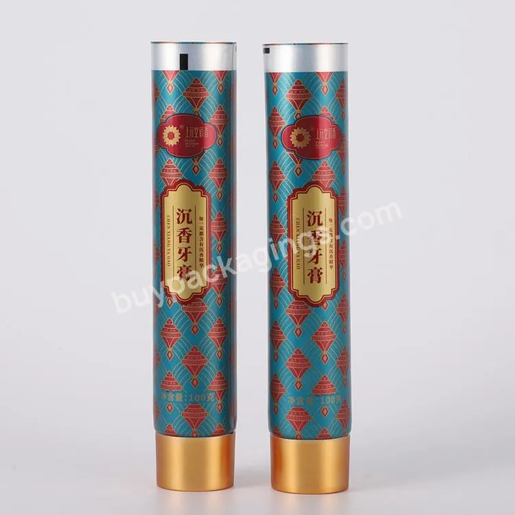 Laminate Tube Packaging Toothpaste Tube Oem/odm Empty Hotel Quality Abl Aluminum-plastic Squeeze Cream Soft Tube